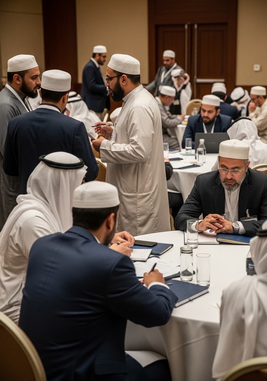 Open manuscript in a quiet library